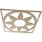 Ekena Millwork Blume Wood Fretwork Pierced Ceiling Medallion, Birch, 32"OD x 11 1/8"ID x 3/8"T CMWP32X32X0375BLBI - alternate 2